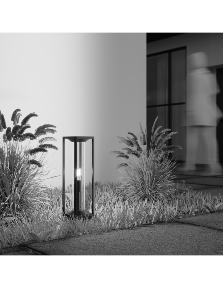 Standing garden lamps - Maytoni Outdoor Garden Cell 1xE27 15W IP54 Graphite O452FL-01GF1 - product kolory-swiatla.pl 7