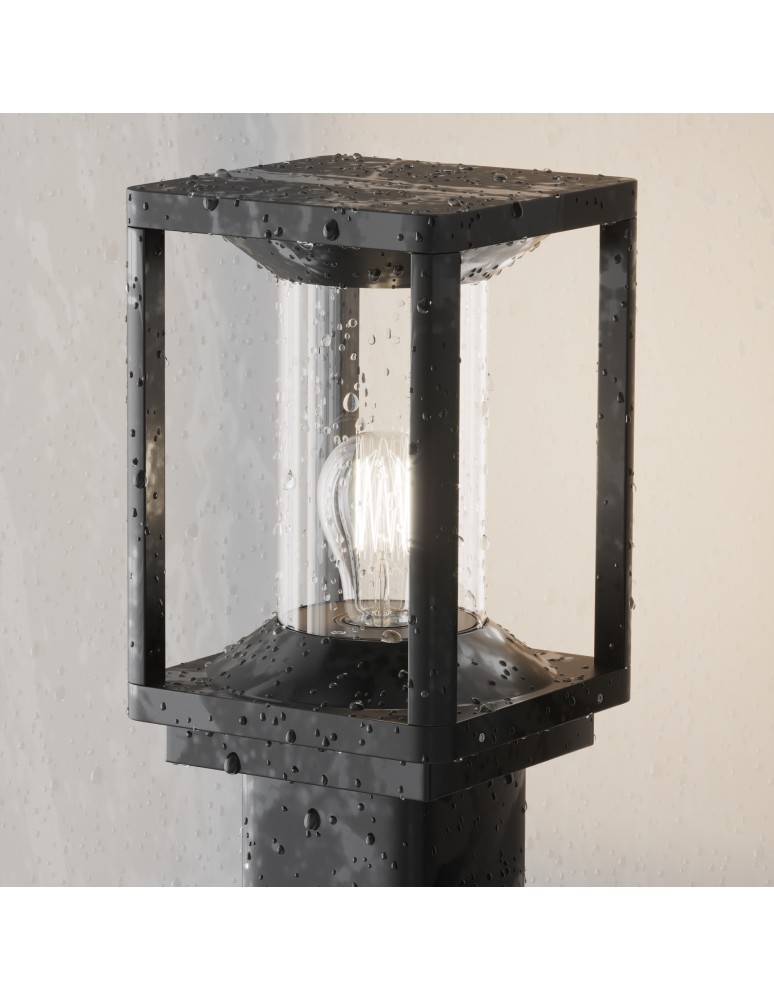 Standing garden lamps - Maytoni Outdoor Garden Cell 1xE27 15W IP54 Graphite O452FL-01GF2. - product kolory-swiatla.pl 3