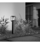 Standing garden lamps - Maytoni Outdoor Garden Cell 1xE27 15W IP54 Graphite O452FL-01GF2. - product 6