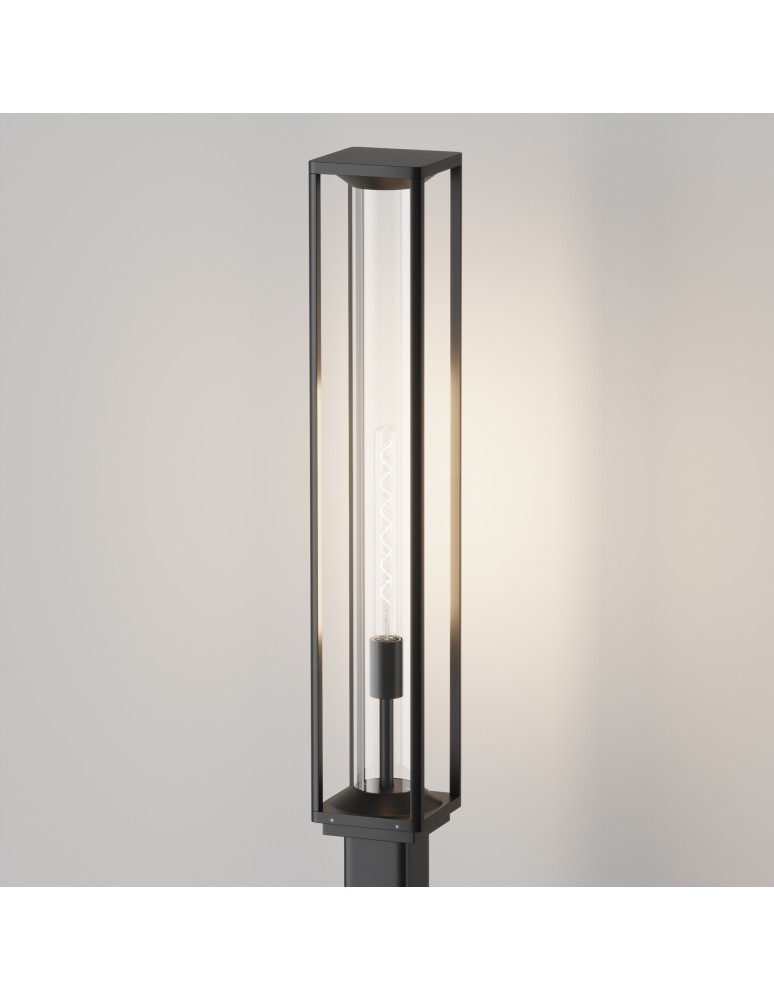 Standing garden lamps - Maytoni Outdoor Garden Cell 1xE27 15W IP54 Graphite O452FL-01GF3. - product kolory-swiatla.pl 2