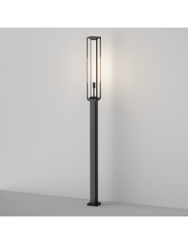 Standing garden lamps - Maytoni Outdoor Garden Cell 1xE27 15W IP54 Graphite O452FL-01GF3. - product kolory-swiatla.pl 4