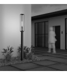 Standing garden lamps - Maytoni Outdoor Garden Cell 1xE27 15W IP54 Graphite O452FL-01GF3. - product 6