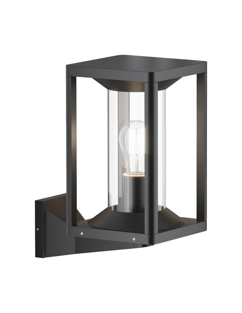 Outdoor wall lamps - Maytoni Outdoor Cell Wall lamp/ wall lamp 1xE27 15W IP65 Graphite O452WL-01GF. - product kolory-swiatla.pl 1