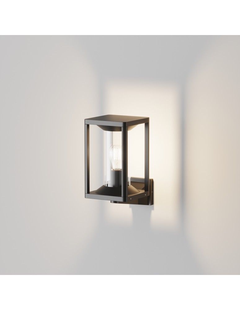 Outdoor wall lamps - Maytoni Outdoor Cell Wall lamp/ wall lamp 1xE27 15W IP65 Graphite O452WL-01GF. - product kolory-swiatla.pl 4