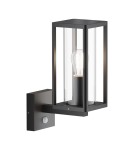 Outdoor lights with motion sensor - Maytoni Outdoor Cell Wall lamp/ wall lamp 1xE27 15W IP65 Graphite O452WL-01GFSR - product 1