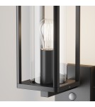 Outdoor lights with motion sensor - Maytoni Outdoor Cell Wall lamp/ wall lamp 1xE27 15W IP65 Graphite O452WL-01GFSR - product 2