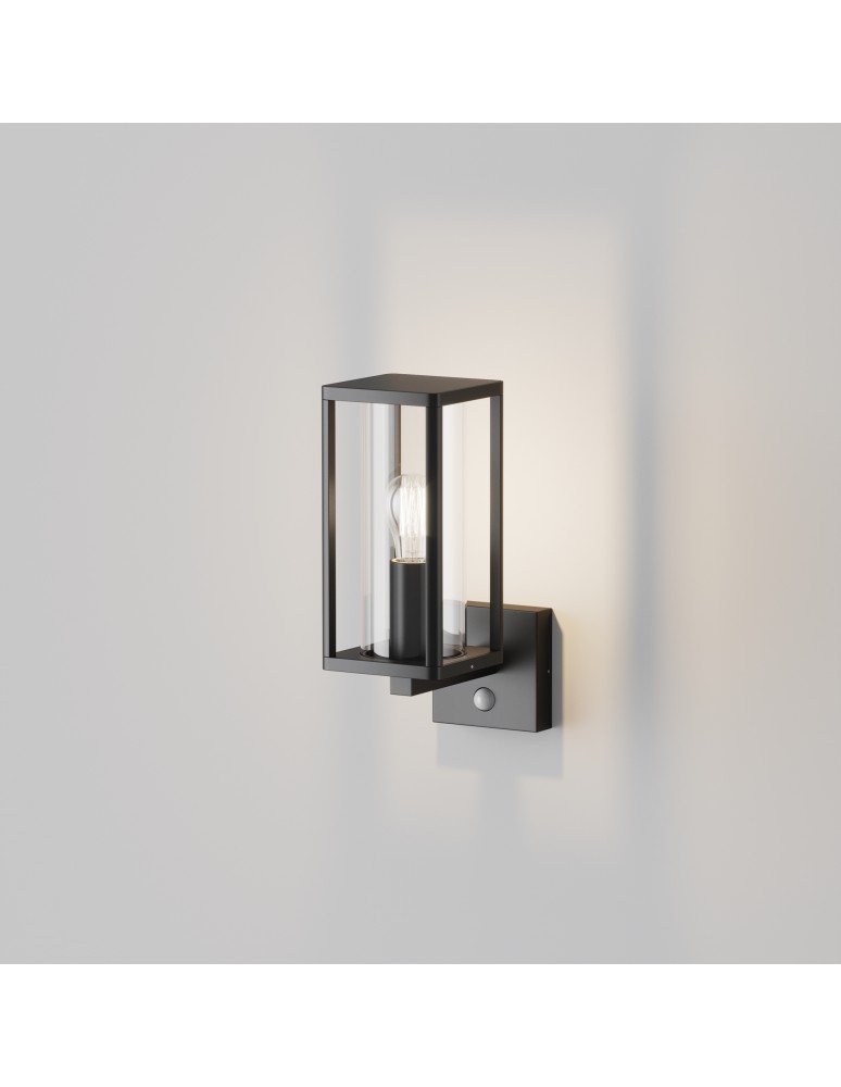Outdoor lights with motion sensor - Maytoni Outdoor Cell Wall lamp/ wall lamp 1xE27 15W IP65 Graphite O452WL-01GFSR - product kolory-swiatla.pl 4