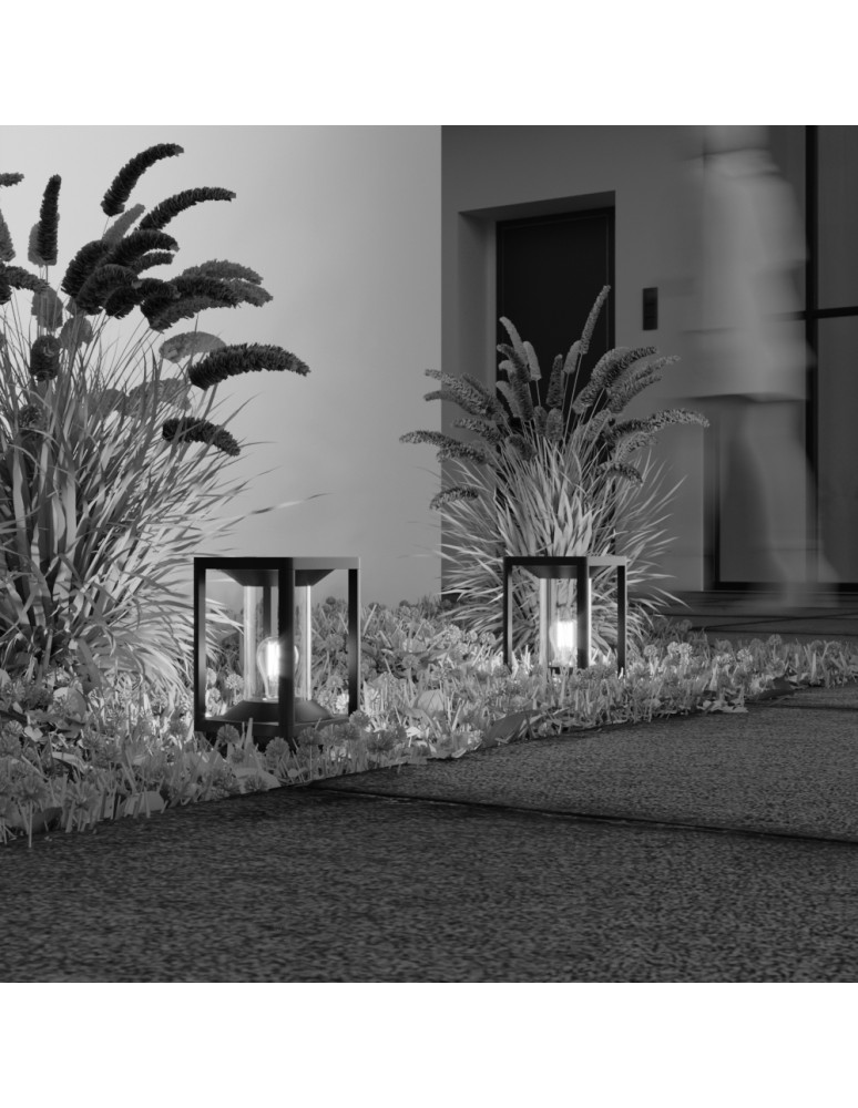 Maytoni Outdoor Garden Cell 1xE27 15W IP54 Graphite O452FL-01GF.