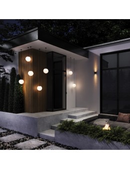 Maytoni Zewnętrzna Erda Lampa Wisząca 1xE27 30W IP54 Biały O594PL-01B - produkt 2