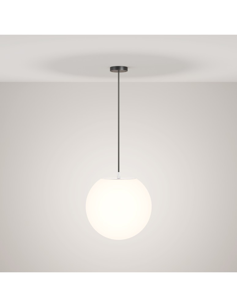 Outdoor pendant lamps - Maytoni Erda Outdoor Pendant Lamp 1xE27 30W IP54 White O594PL-01B - product kolory-swiatla.pl 5