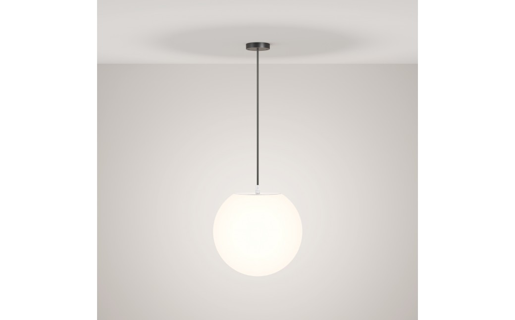 Maytoni Zewnętrzna Erda Lampa Wisząca 1xE27 30W IP54 Biały O594PL-01B