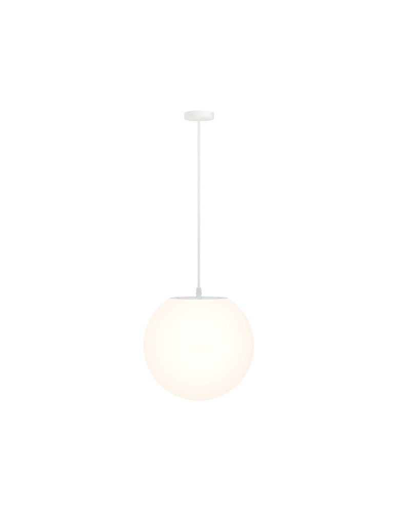 Outdoor pendant lamps - Maytoni Erda Outdoor Pendant Lamp 1xE27 30W IP54 White O594PL-01W - product kolory-swiatla.pl 1