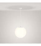 Outdoor pendant lamps - Maytoni Erda Outdoor Pendant Lamp 1xE27 30W IP54 White O594PL-01W - product 4