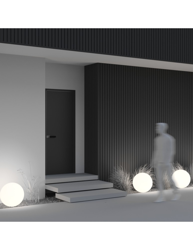 Garden balls - Maytoni Outdoor Garden Erda 1xE27 30W IP54 White O594FL-01W1 - product kolory-swiatla.pl 5