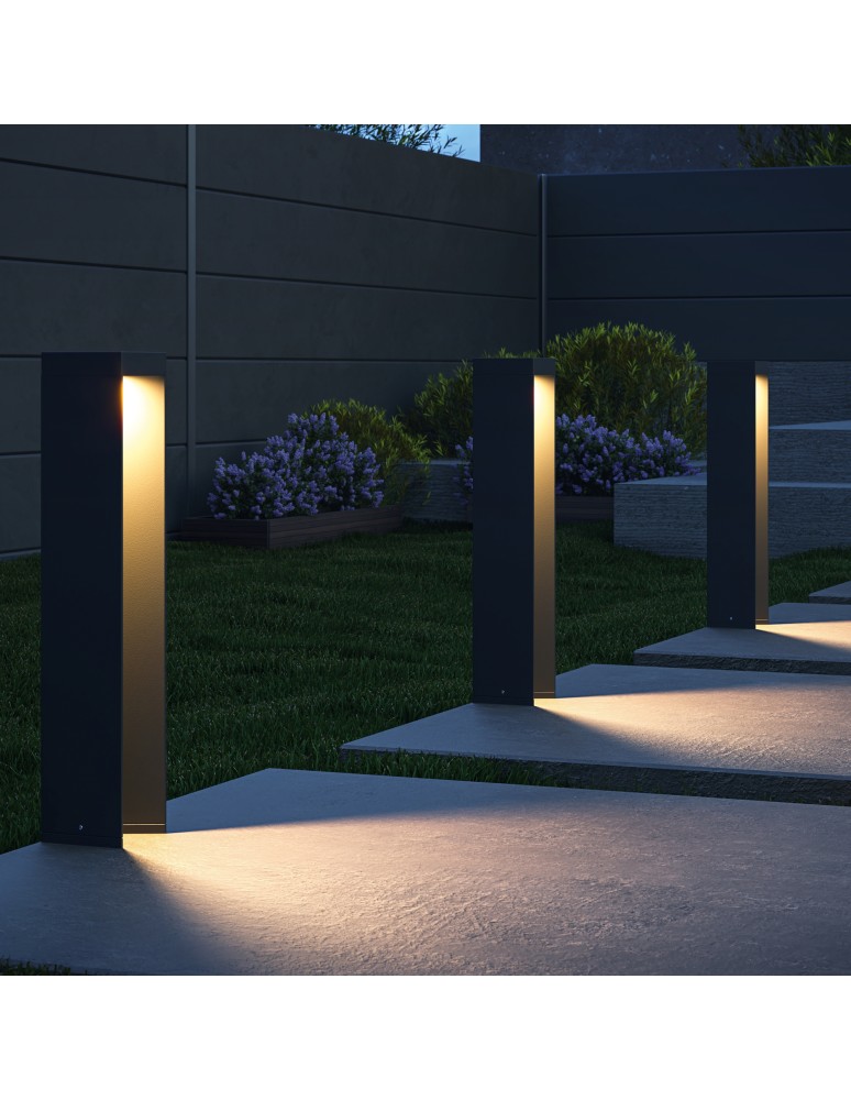 Standing garden lamps - Maytoni Outdoor Essen Garden LED 9W 450lm 4000K IP54 Black O596FL-L9B4K. - product kolory-swiatla.pl 2