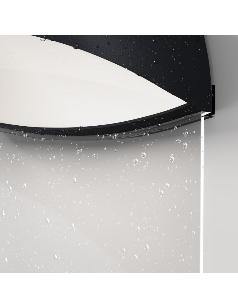 Outdoor wall lamps - Maytoni Outdoor Gloss LED wall sconce/wall lamp 7W 500lm 3000K IP65 Graphite O447WL-L7GF3K - product kolory-swiatla.pl 4