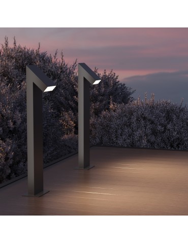 Maytoni Outdoor Guss Garden LED 15W 550lm 3000K IP65 Graphite O592FL-L15GF3K. - product 2