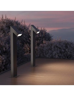 Maytoni Zewnętrzna Guss Ogrodowa LED 15W 550lm 3000K IP65 Graphite O592FL-L15GF3K - produkt 2