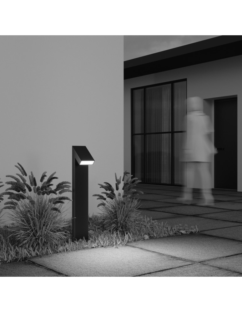 Standing garden lamps - Maytoni Outdoor Guss Garden LED 15W 550lm 3000K IP65 Graphite O592FL-L15GF3K. - product kolory-swiatla.pl 7