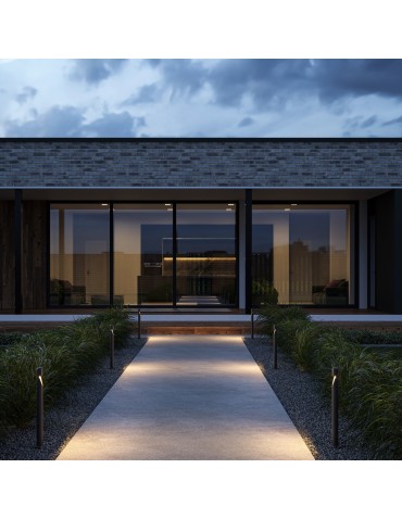 Maytoni Zewnętrzna Hagen Ogrodowa LED 5W 200lm 3000K IP65 Graphite O423FL-L5GF - produkt 2