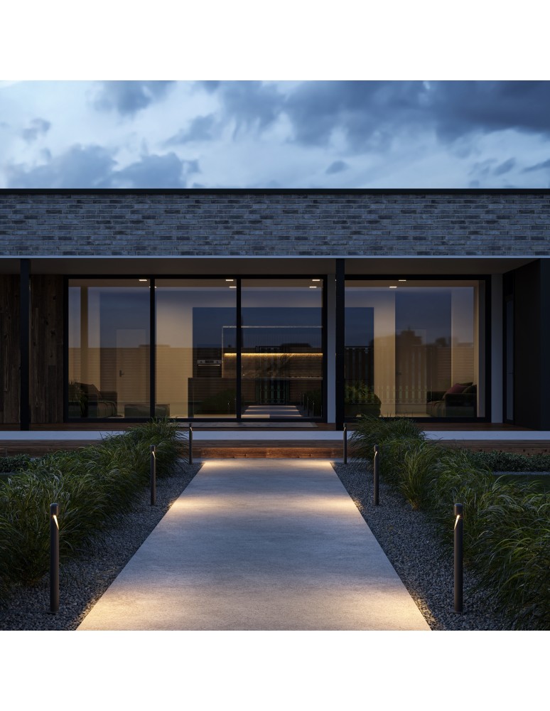 Standing garden lamps - Maytoni Outdoor Hagen Garden LED 5W 200lm 3000K IP65 Graphite O423FL-L5GF. - product kolory-swiatla.pl 2