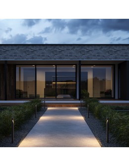 Maytoni Zewnętrzna Hagen Ogrodowa LED 5W 200lm 3000K IP65 Graphite O423FL-L5GF - produkt 2