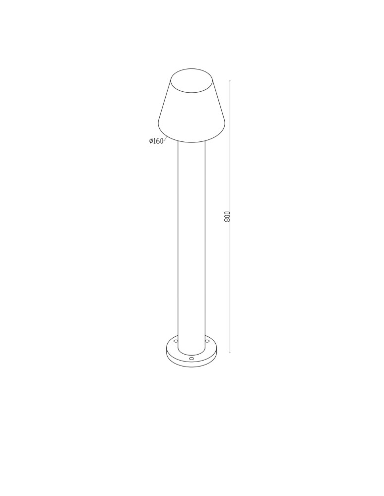 Standing garden lamps - Maytoni Outdoor Harz Garden LED 5W 400lm 3000K IP65 White O421FL-L5W. - product kolory-swiatla.pl 8