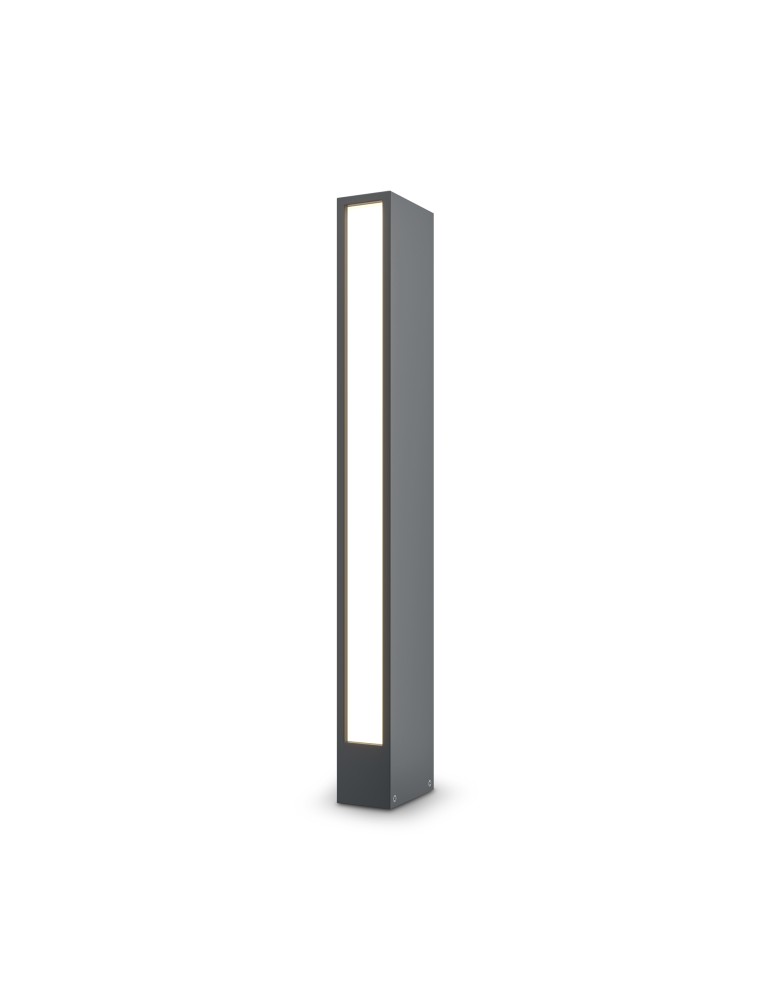 Standing garden lamps - Maytoni Outdoor Hof Garden LED 12W 450lm 3000K IP65 Graphite O422FL-L12GF. - product kolory-swiatla.pl 3