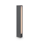 Standing garden lamps - Maytoni Outdoor Hof Garden LED 12W 450lm 3000K IP65 Graphite O422FL-L12GF. - product 4