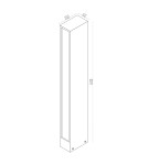 Standing garden lamps - Maytoni Outdoor Hof Garden LED 12W 450lm 3000K IP65 Graphite O422FL-L12GF. - product 8