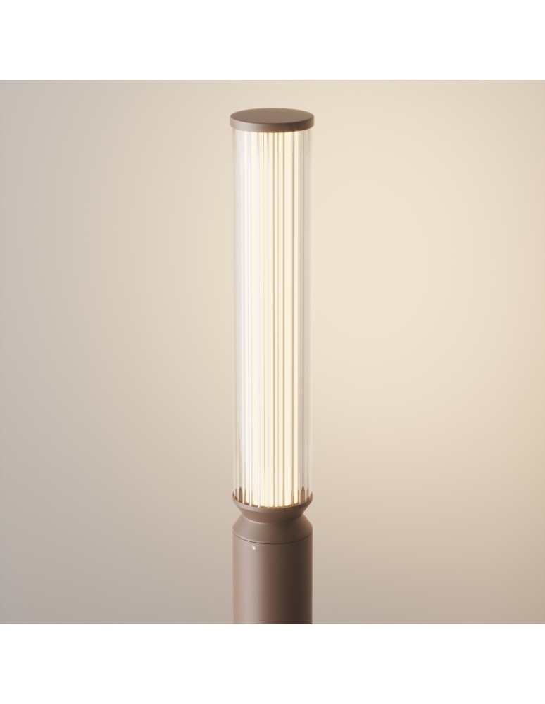 Standing garden lamps - Maytoni Outdoor Garden Lithium LED 12W 750lm 3000K IP65 Brown O593FL-L12BR3K. - product kolory-swiatla.pl 2