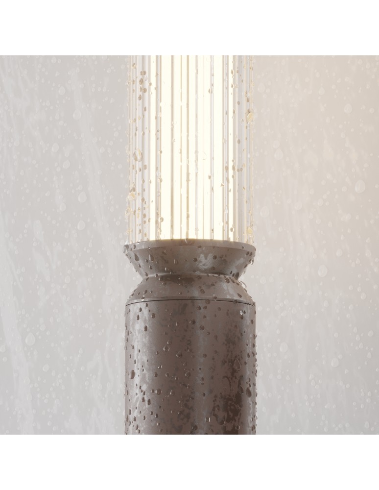 Standing garden lamps - Maytoni Outdoor Garden Lithium LED 12W 750lm 3000K IP65 Brown O593FL-L12BR3K. - product kolory-swiatla.pl 3