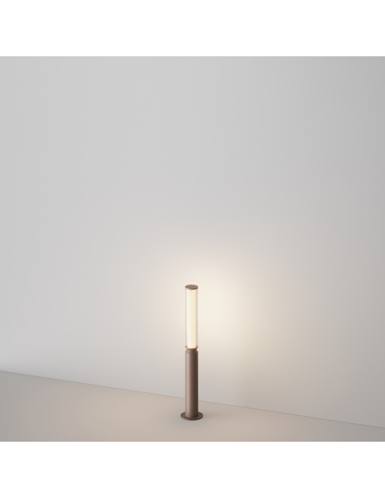 Standing garden lamps - Maytoni Outdoor Garden Lithium LED 12W 750lm 3000K IP65 Brown O593FL-L12BR3K. - product kolory-swiatla.pl 4