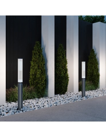 Maytoni Outdoor Garden Lithium LED 12W 750lm 3000K IP65 Graphite O593FL-L12GF3K. - product 2