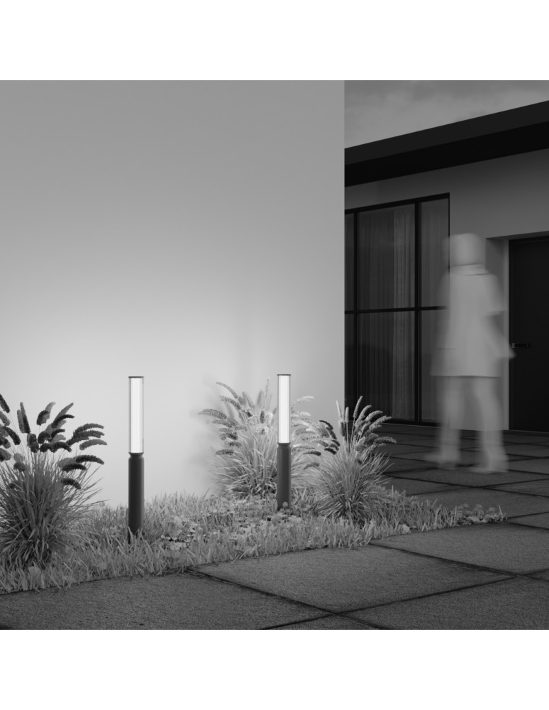 Standing garden lamps - Maytoni Outdoor Garden Lithium LED 12W 750lm 3000K IP65 Graphite O593FL-L12GF3K. - product kolory-swiatla.pl 7