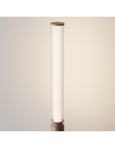 Maytoni Zewnętrzna Lit Ogrodowa LED 20W 1500lm 3000K IP65 Brązowy O593FL-L20BR3K - produkt 2