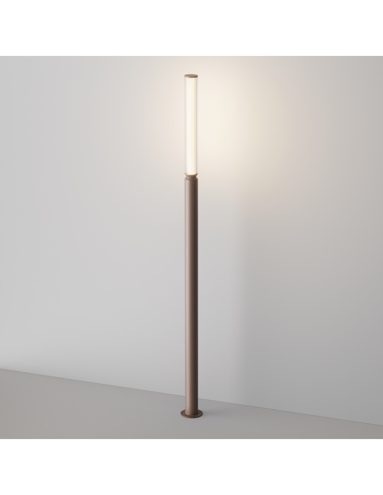 Maytoni Outdoor Garden Lithium LED 20W 1500lm 3000K IP65 Brown O593FL-L20BR3K.