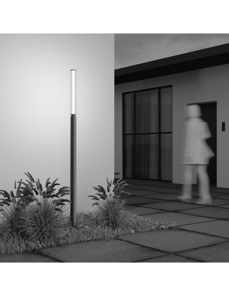 Maytoni Outdoor Garden Lithium LED 20W 1500lm 3000K IP65 Brown O593FL-L20BR3K.