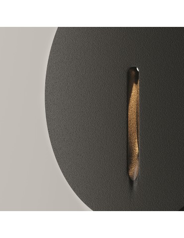 Maytoni Zewnętrzna Lock Oświetlenie Schodów/Scieżek LED 3W 10lm 3000K IP54 Black O014SL-L3B3K - produkt 2