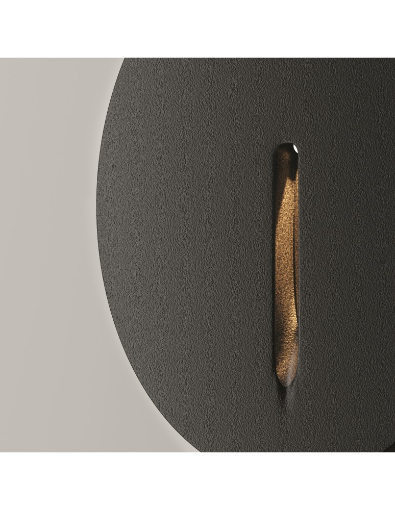 Lamps for path lighting - Maytoni Outdoor Lock LED Stairway/Walkway Lighting 3W 10lm 3000K IP54 Black O014SL-L3B3K. - product kolory-swiatla.pl 2