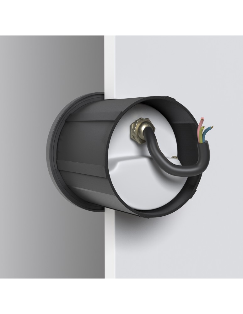 Lamps for path lighting - Maytoni Outdoor Lock LED Stairway/Walkway Lighting 3W 10lm 3000K IP54 Black O014SL-L3B3K. - product kolory-swiatla.pl 5