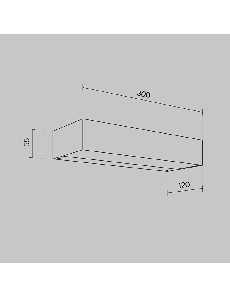 Outdoor wall lamps - Maytoni Outdoor Lot LED wall sconce/wall lamp 10W 350lm 3000K IP65 Graphite O428WL-L10GF3K - product kolory-swiatla.pl 5