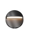 Maytoni Outdoor Mane LED Stairway/Walkway Lighting 3W 100lm 3000K IP54 Black O046SL-L3B3K.
