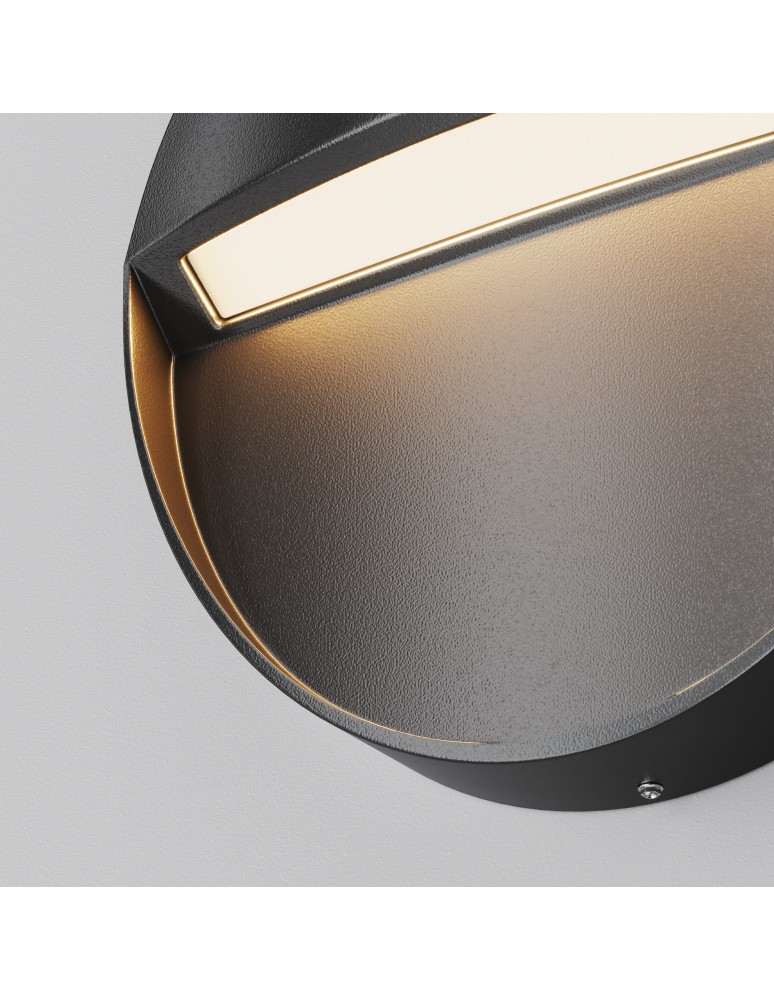 Lamps for path lighting - Maytoni Outdoor Mane LED Stairway/Walkway Lighting 3W 100lm 3000K IP54 Black O046SL-L3B3K. - product kolory-swiatla.pl 2