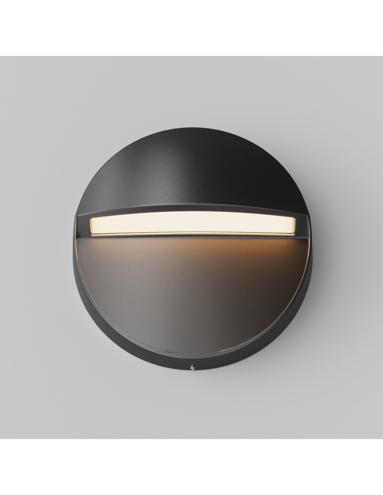Lamps for path lighting - Maytoni Outdoor Mane LED Stairway/Walkway Lighting 3W 100lm 3000K IP54 Black O046SL-L3B3K. - product kolory-swiatla.pl 4