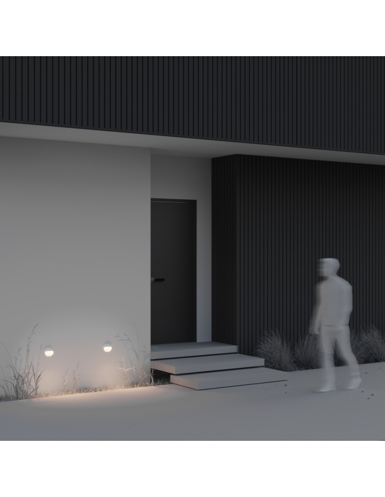 Lamps for path lighting - Maytoni Outdoor Mane LED Stairway/Walkway Lighting 3W 100lm 3000K IP54 White O046SL-L3W3K. - product kolory-swiatla.pl 6