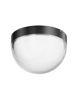 Maytoni Outdoor Mon LED Ceiling Lamp 12W 1100lm 3000K IP65 Graphite O438CL-L12GF3K.