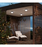 Outdoor ceiling lamps - Maytoni Outdoor Mon LED Ceiling Lamp 12W 1100lm 3000K IP65 Graphite O438CL-L12GF3K. - product 2