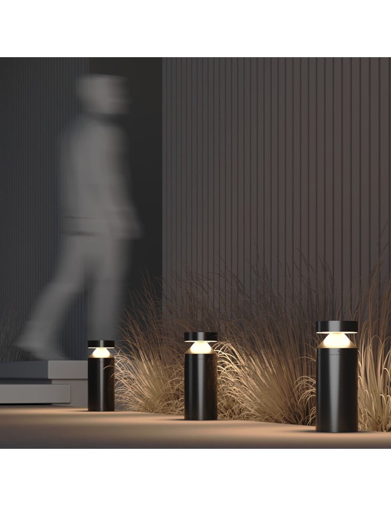 Standing garden lamps - Maytoni Outdoor Olten Garden LED 12W 300lm 3000K IP65 Graphite O591FL-L12GF3K. - product kolory-swiatla.pl 6
