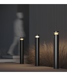 Standing garden lamps - Maytoni Outdoor Olten Garden LED 12W 300lm 3000K IP65 Graphite O591FL-L12GF3K1. - product 7
